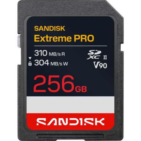 SanDisk SDSDXDE-256G-GN4IN - karta pamięci 256GB, Extreme PRO SD UHS-II V90
